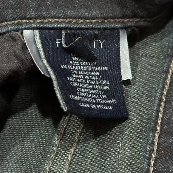 Fidelity Torino Dark Wash Slim Fit Men’s Jeans - Size 32